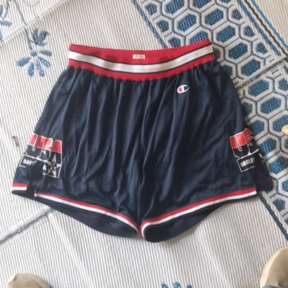 Vintage 90's Champion USA Basketball shorts great condition